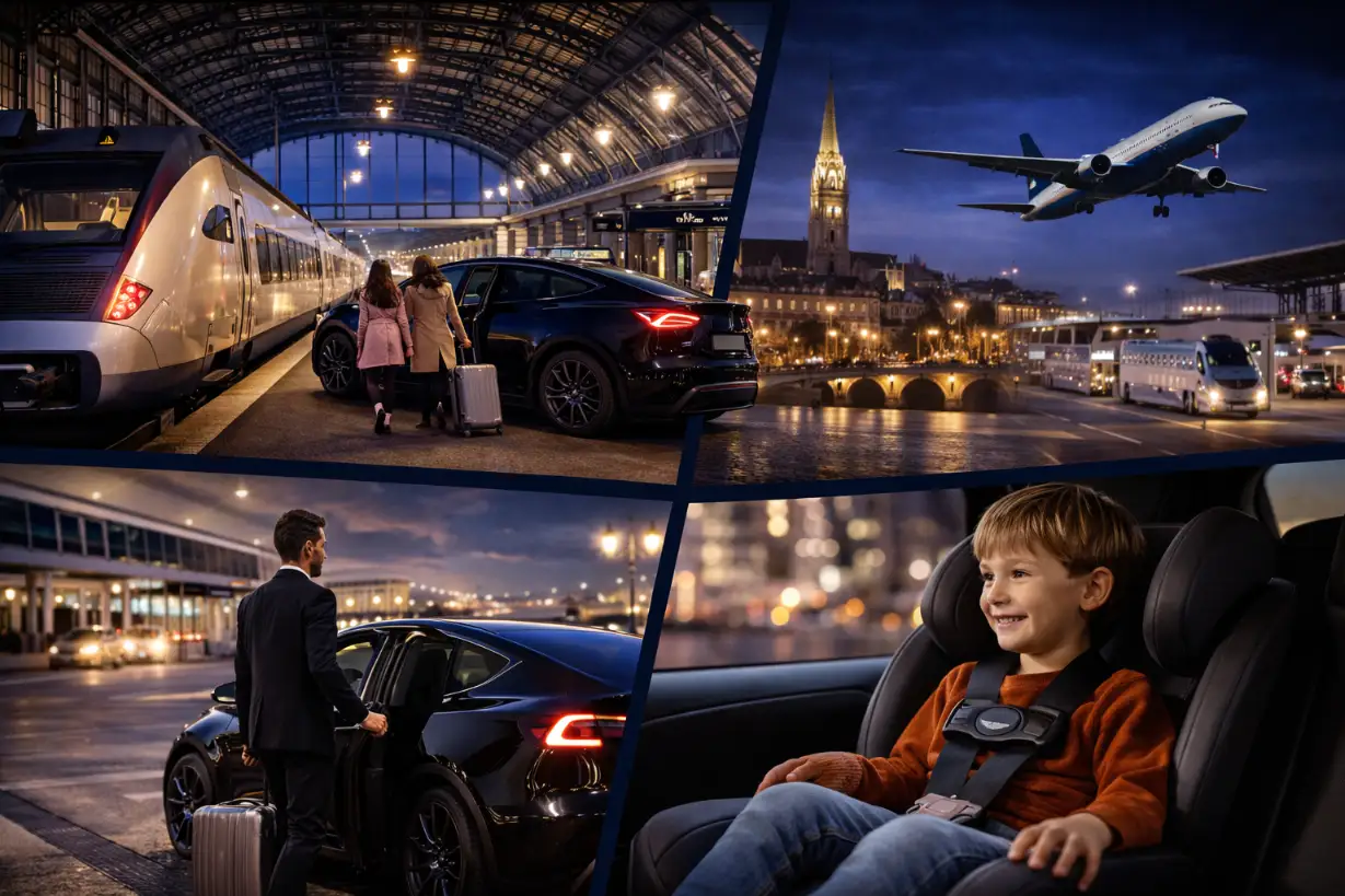 Services et transferts en VTC Bordeaux