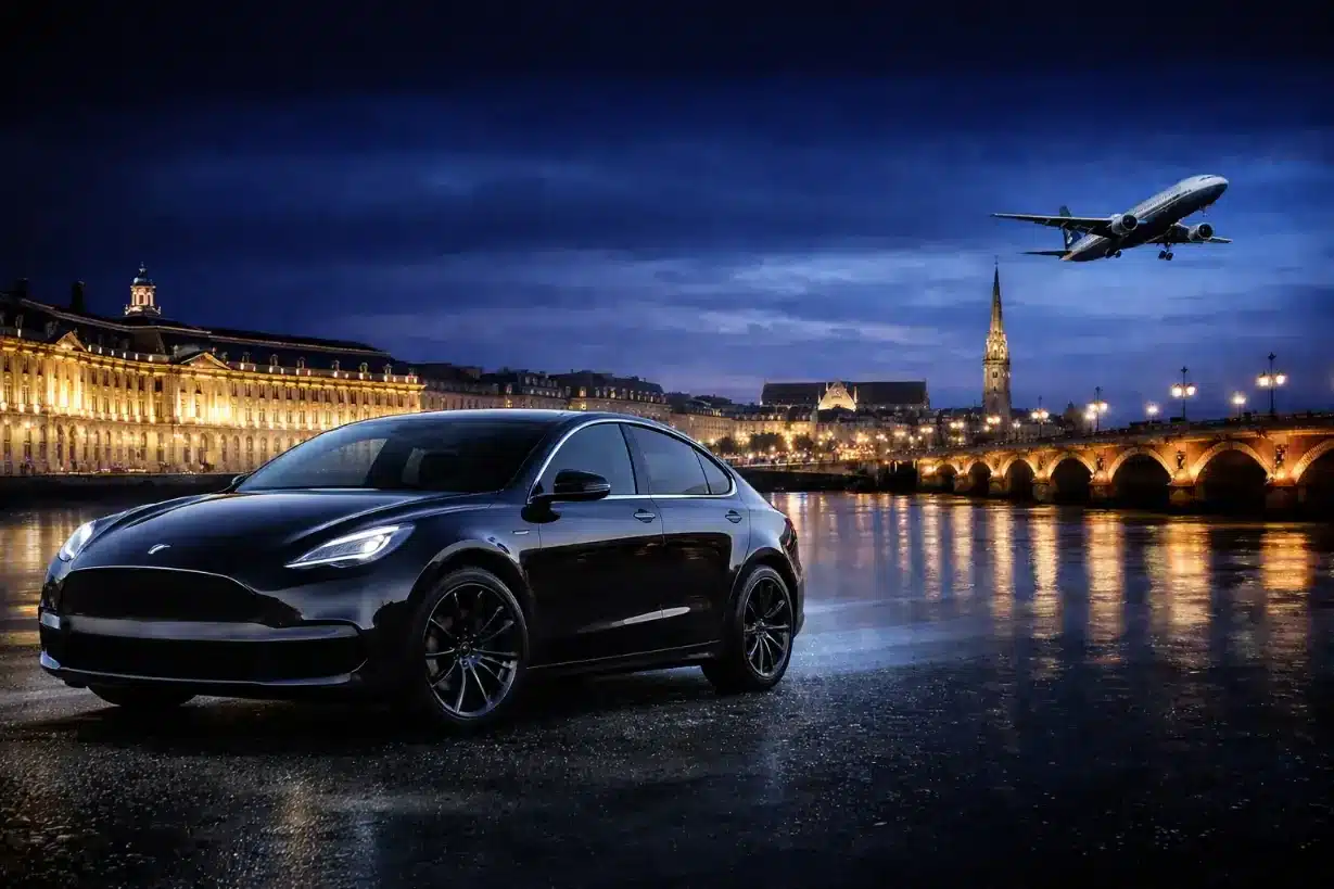 VTC Bordeaux — berline avec chauffeur privé Premium Driver CF